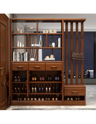 New solid wood hall edge cabinet