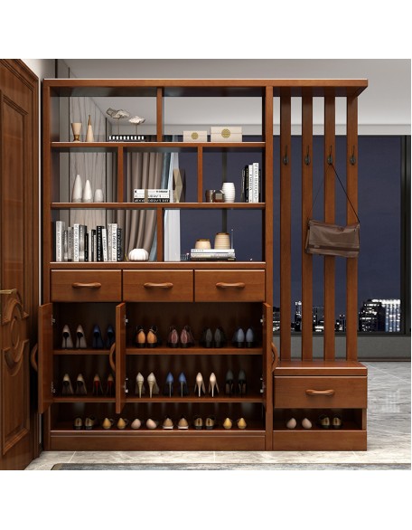 New solid wood hall edge cabinet