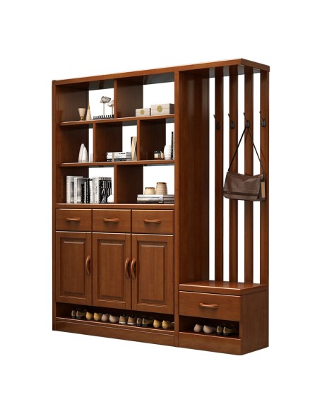 New solid wood hall edge cabinet