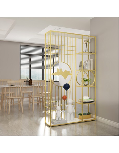 Nordic Light Luxury Entrance Screen