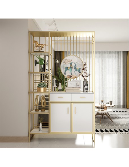 Minimalist decorative partition cabinet