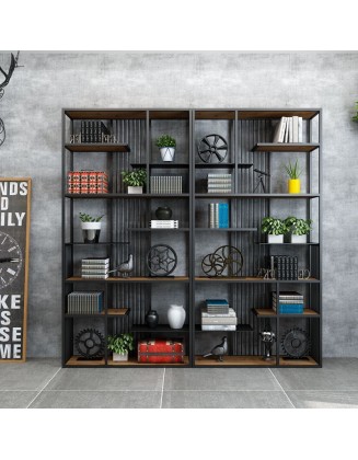 New American style iron storage rack