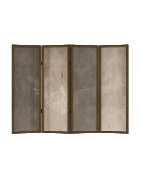 Tea Room Zen Spirit Immortal Folding Screen