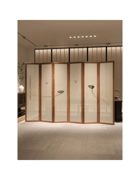 Tea room Zen Lotus Screen