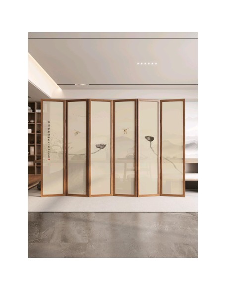 Tea room Zen Lotus Screen
