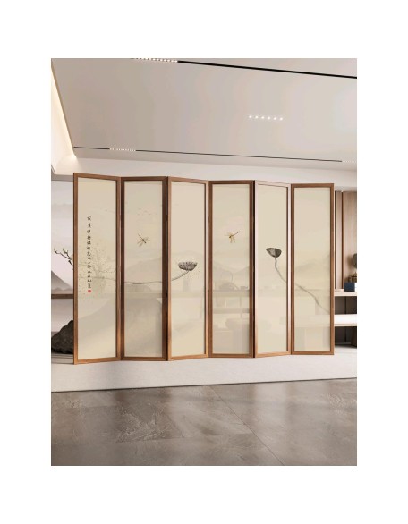 Tea room Zen Lotus Screen
