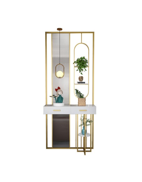 Creative storage hall cabinet