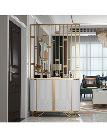 American style luxury foyer cabinet