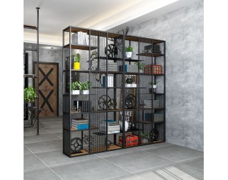 New American style iron storage rack